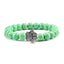 Beaded Paw Bracelet – Natural Stone Design