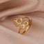 Adjustable Infinity Paw Ring – Stainless Steel