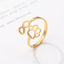 Adjustable Infinity Paw Ring – Stainless Steel