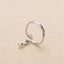 Stainless steel adorable cat ring