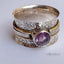 Bohemian Crystal Meditation Ring