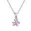 Rose Gold Paw Jewelry Set – 4 Pieces with Zirconia Heart (Ring, Necklace, Earrings, Bracelet)