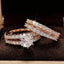 Eterna™ | Gold Radiance Ring Set