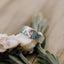Sun & Mountain Silver Ring