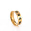 Handcrafted Paw Print Ring in Stainless Steel