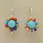 Tierra™ | Multi-Colored Turquoise Hoop Earrings