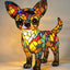 Aura™ | Serene Cat Glass Heart Lamp