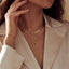 Vero™ | Gold Flat Link Curb Chain Necklace