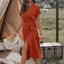 Sofia | Elegant Wrap Midi Dress