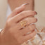 Adjustable Infinity Paw Ring – Stainless Steel