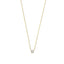 Clea™ | Gold Moissanite Stone Necklace