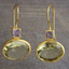 Lustre™ | Vintage Green Gold Earrings