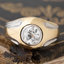 Vintage Gold Shining Ball Ring