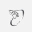 Adjustable Paw & Heart Ring – Stainless Steel