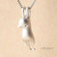925 Sterling Silver Playful Kitty Necklace